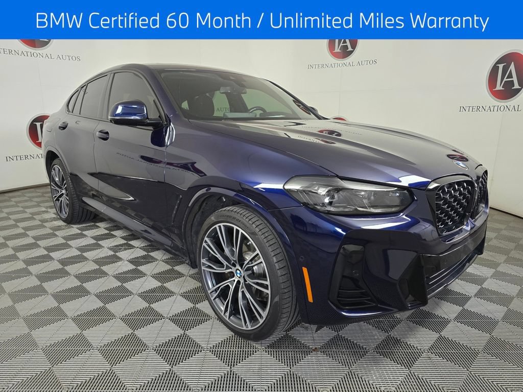 Certified 2023 BMW X4 xDrive30i w/ M Sport Package AWD/4WD image 1