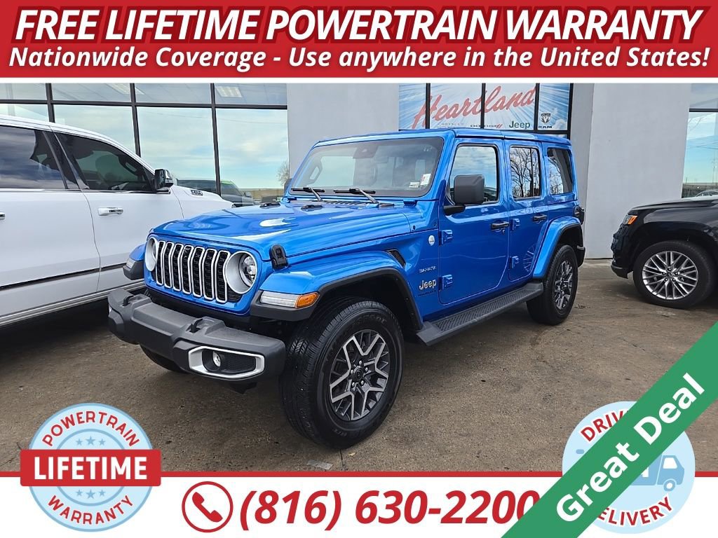Used 2024 Jeep Wrangler Sahara w/ Technology Group