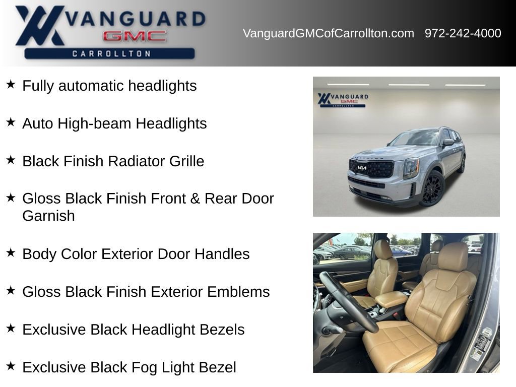 Used 2022 Kia Telluride SX w/ Nightfall Edition Package image 18