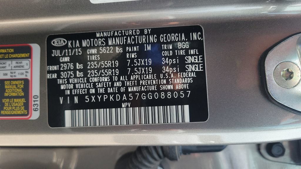 Used 2016 Kia Sorento SX AWD/4WD image 24