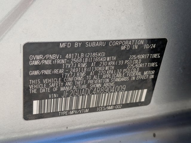 Used 2024 Subaru Crosstrek 2.0i Premium image 30