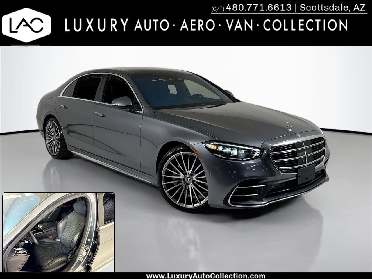 Used 2023 Mercedes-Benz S 500 4MATIC w/ AMG Line image 1