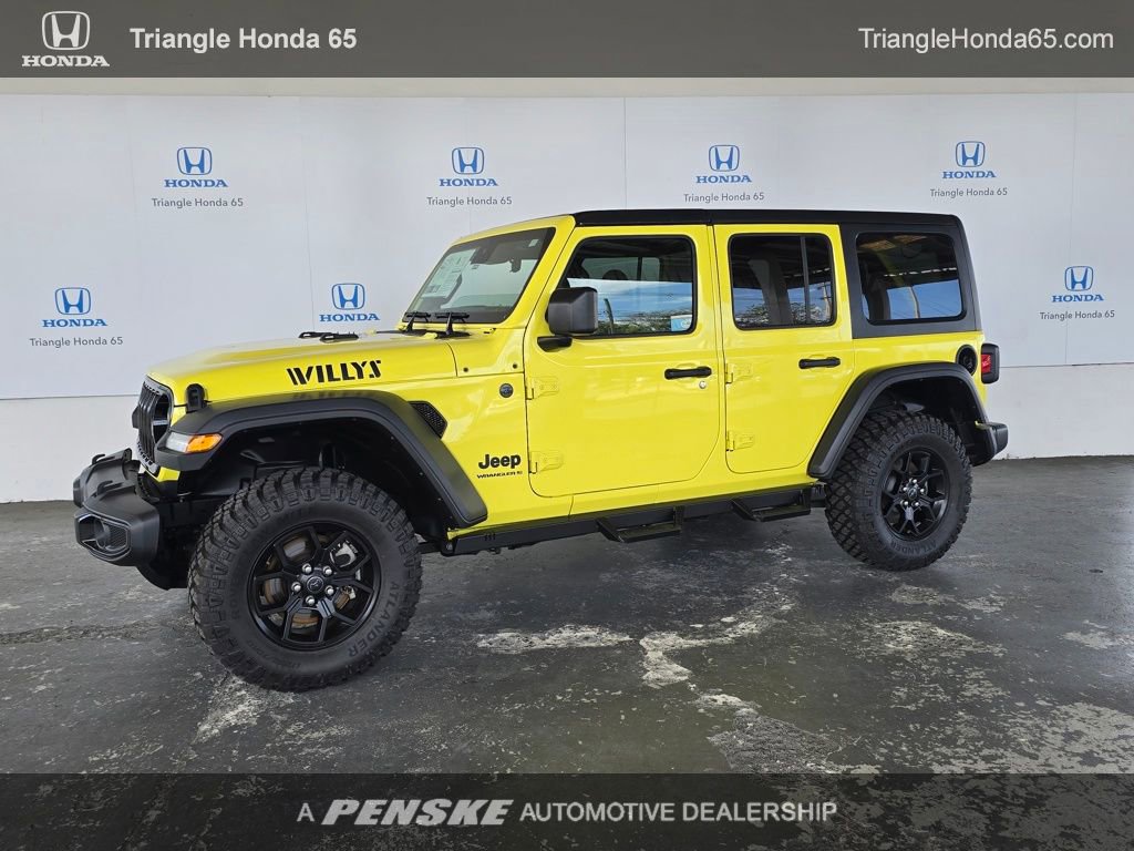 Used 2024 Jeep Wrangler Willys image 1