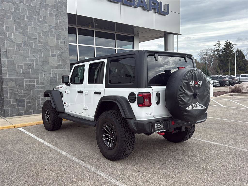 Used 2024 Jeep Wrangler Unlimited Rubicon w/ XTREMEE 35" Tire Package AWD/4WD image 16