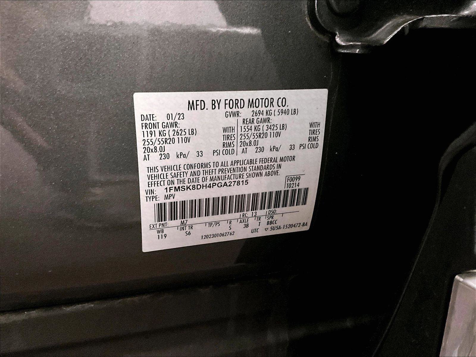 Used 2023 Ford Explorer XLT w/ Equipment Group 202A image 33