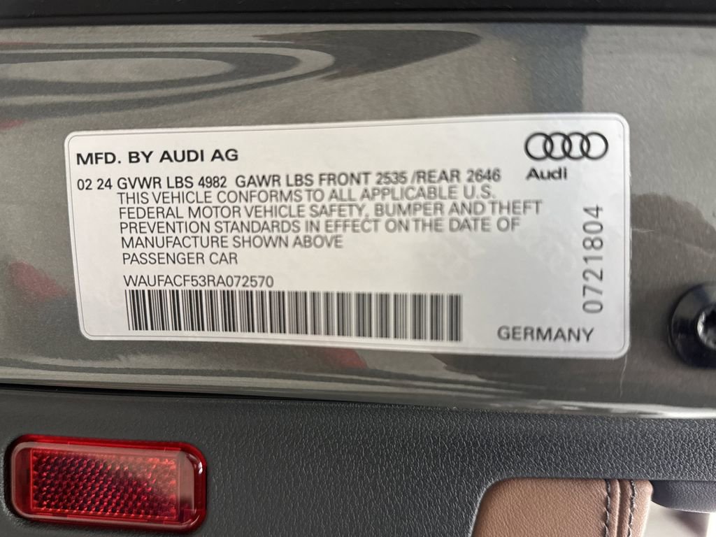 Used 2024 Audi A5 2.0T Premium Plus w/ Premium Plus image 39