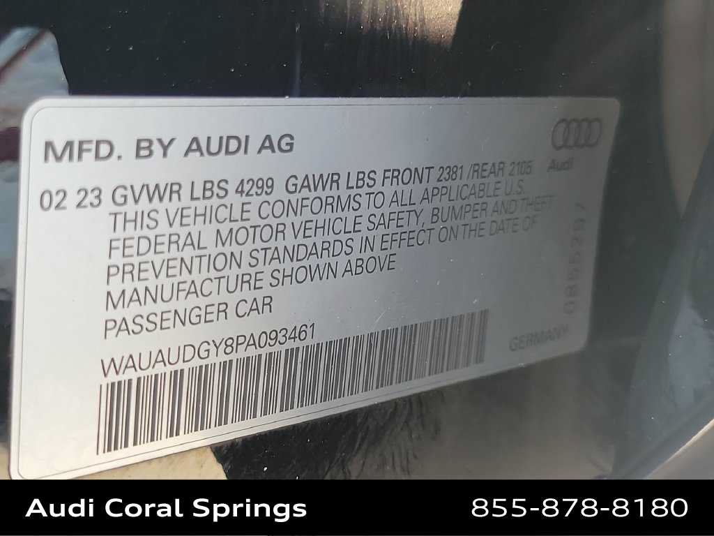 Used 2023 Audi A3 2.0T Premium w/ Convenience Package FWD image 2