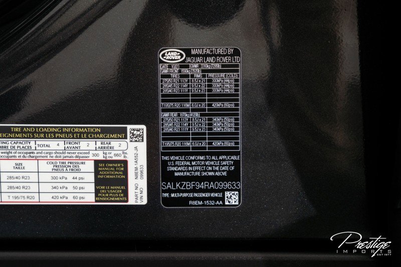 Used 2024 Land Rover Range Rover SV image 66