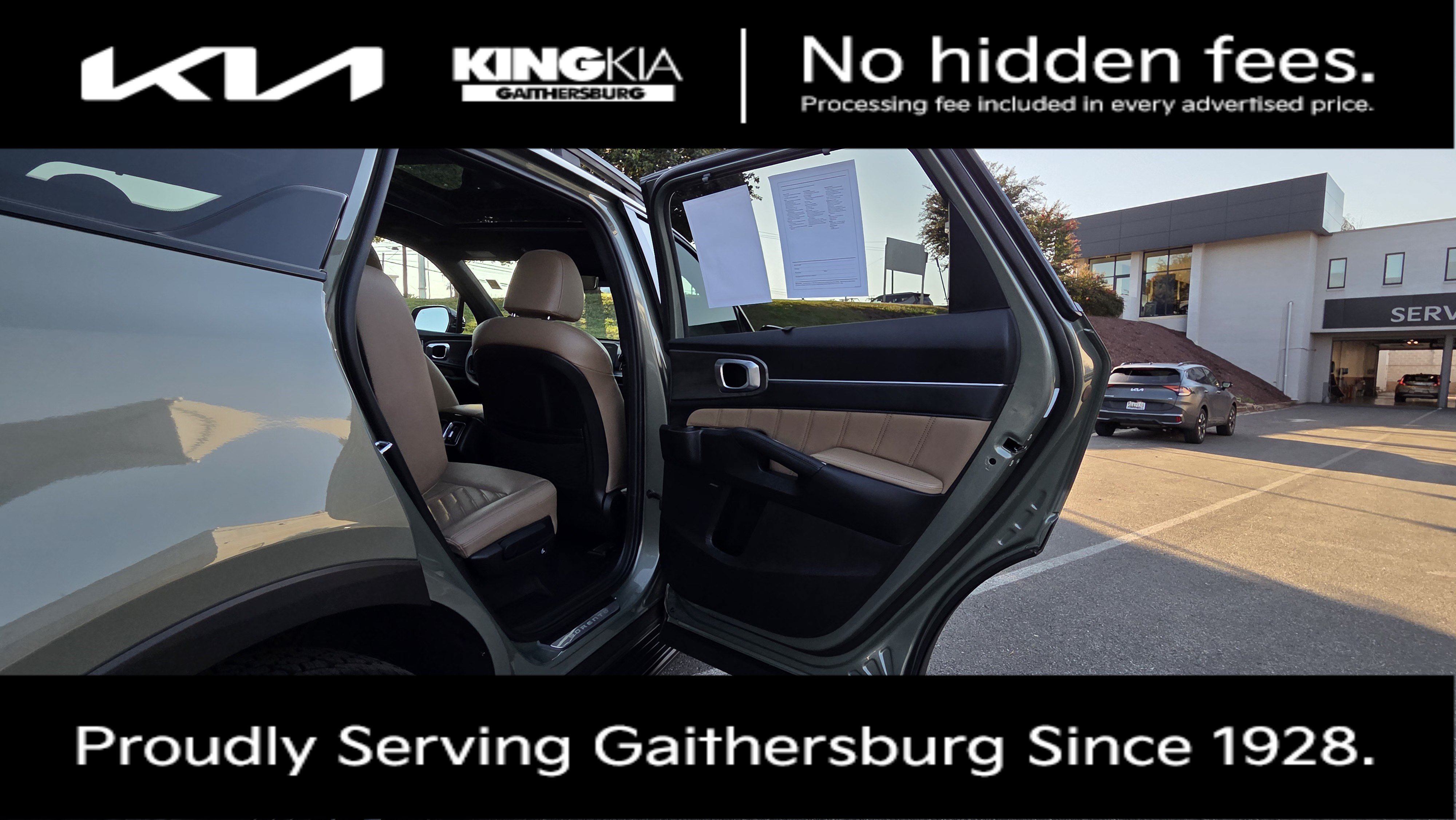 Certified 2026 Kia Sorento SX Prestige w/ Olive Brown Leather Package AWD/4WD image 37