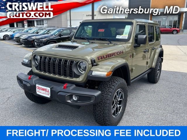 New 2026 Jeep Wrangler Unlimited Rubicon w/ Safety Group AWD/4WD image 1
