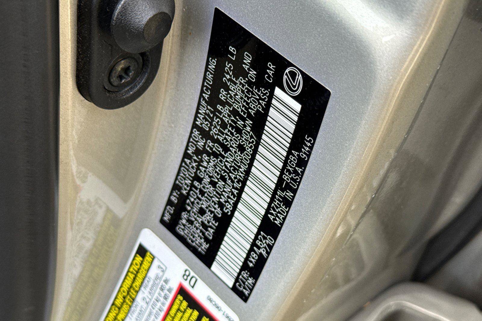 Used 2021 Lexus ES 300h w/ Accessory Package 2 image 29