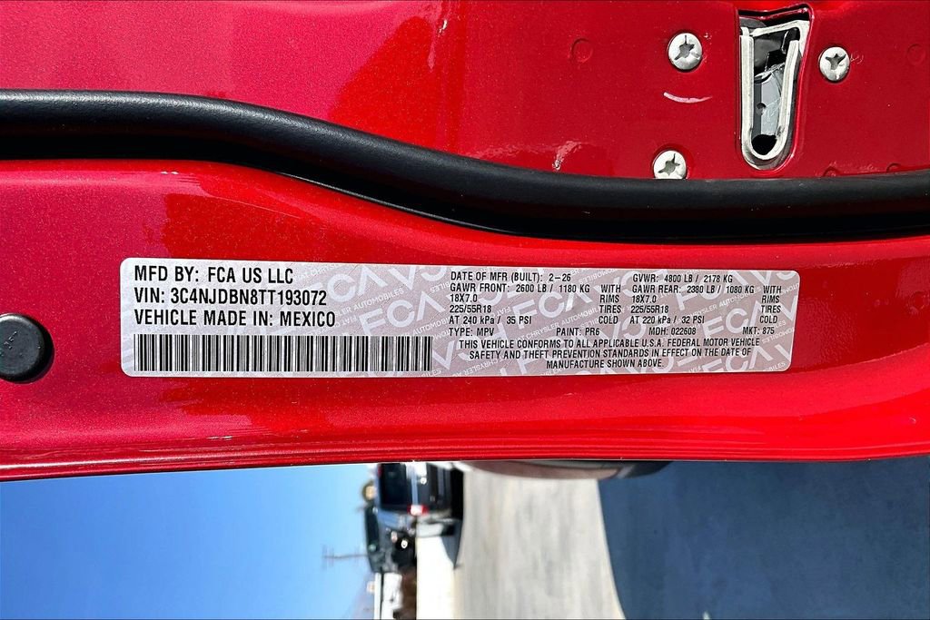 New 2026 Jeep Compass Latitude image 34