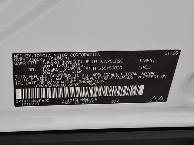 Certified 2023 Toyota bZ4X FWD w/ Weather Package image 34