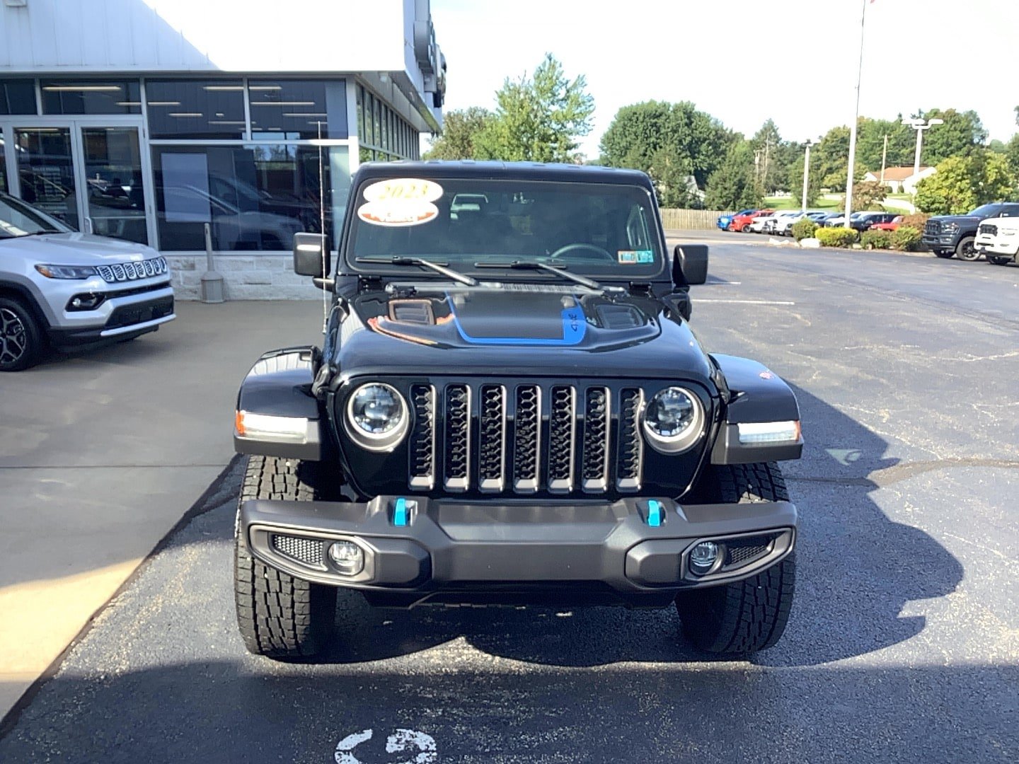 Certified 2023 Jeep Wrangler Unlimited Rubicon 4xe w/ Cold Weather Group AWD/4WD image 2