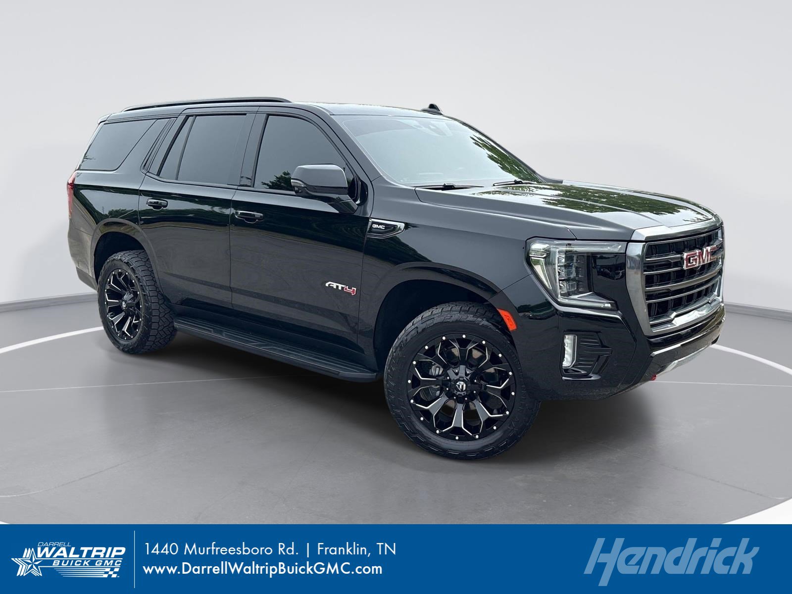 Certified 2021 GMC Yukon AT4 w/ Rear Media and Nav Package AWD/4WD image 1