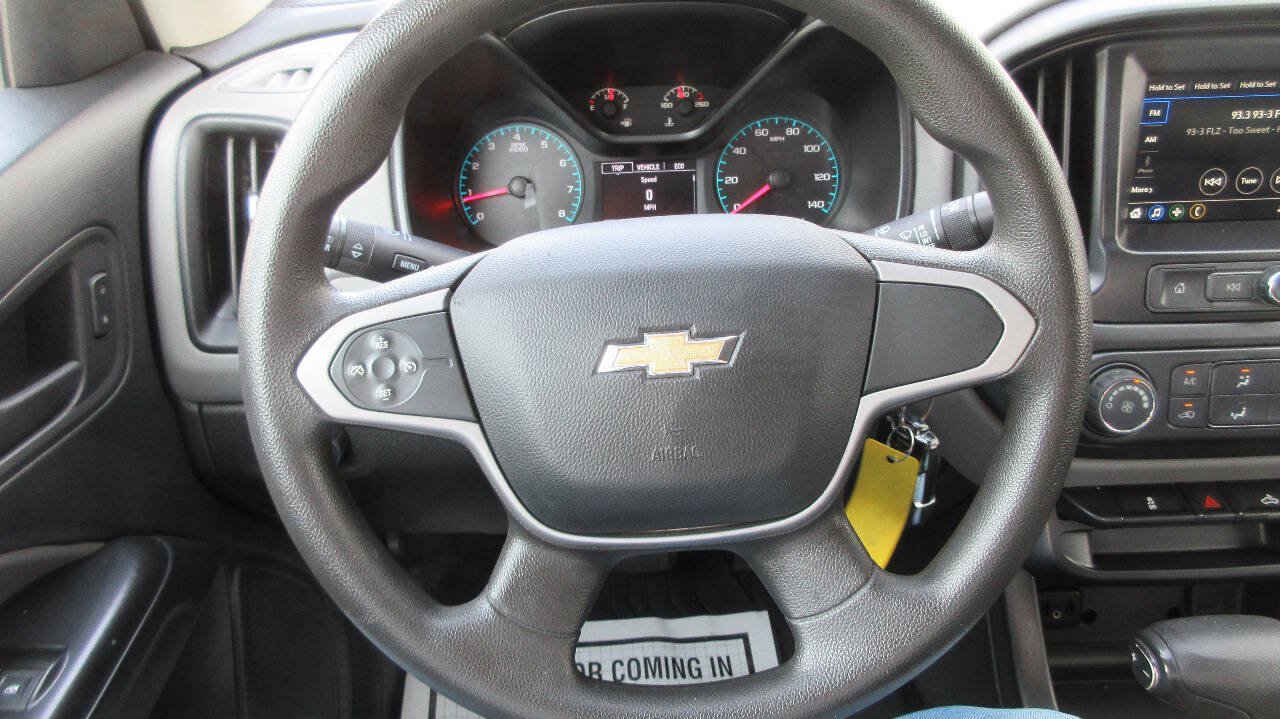 Used 2019 Chevrolet Colorado W/T w/ WT Convenience Package RWD image 29