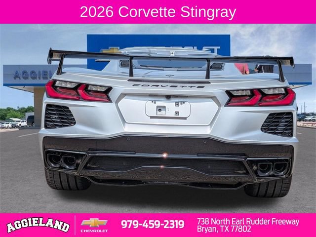 New 2026 Chevrolet Corvette Stingray Premium Cpe w/ Z51 Performance Package RWD image 5