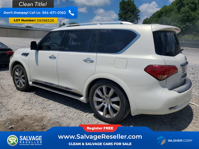 Used 2012 INFINITI QX56 4WD w/ Theater Pkg image 3