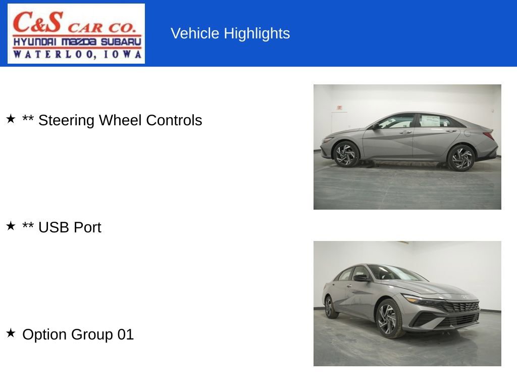 Certified 2025 Hyundai Elantra Sport image 13