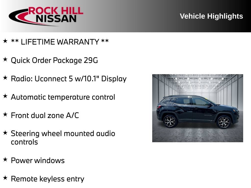 Used 2025 Jeep Compass Limited AWD/4WD image 5