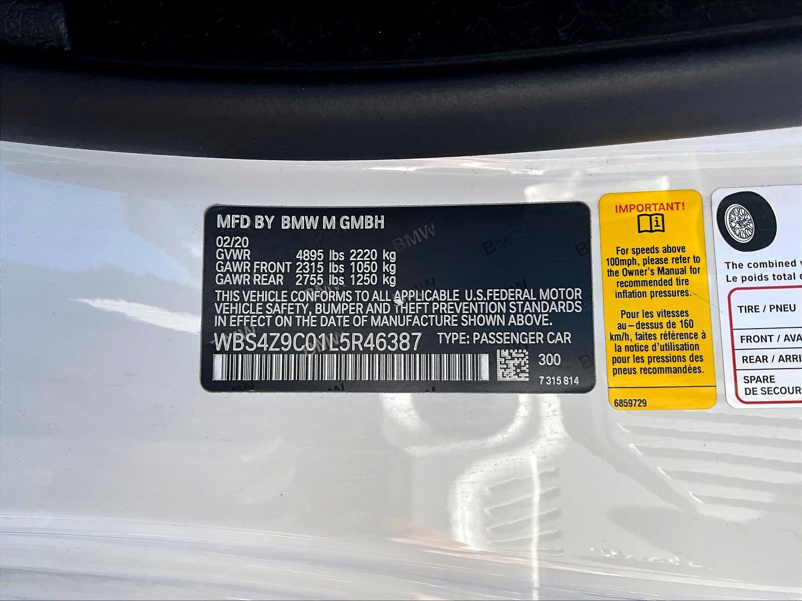 Used 2020 BMW M4 Convertible RWD image 19