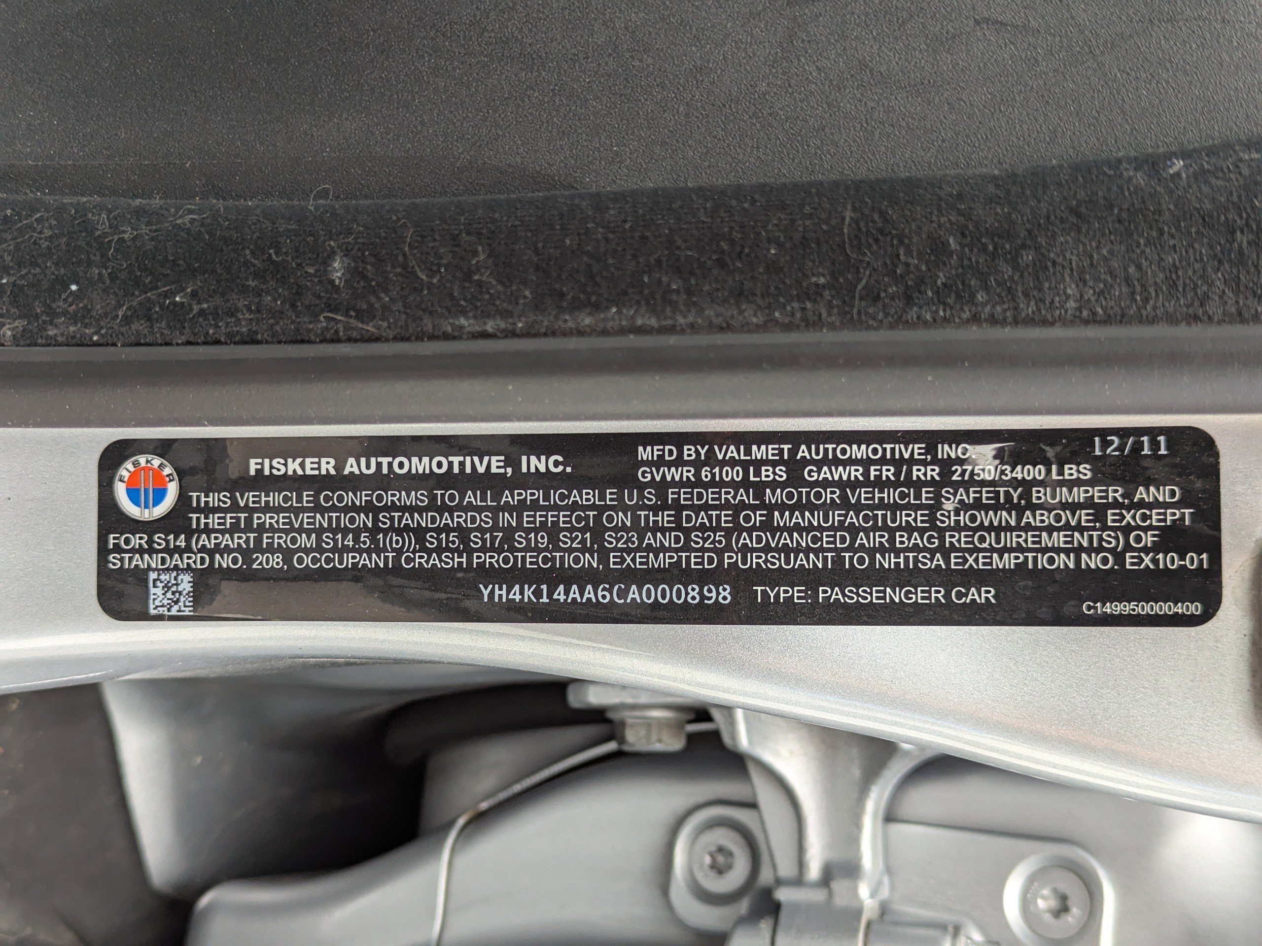 Used 2012 Fisker Karma EcoSport image 45