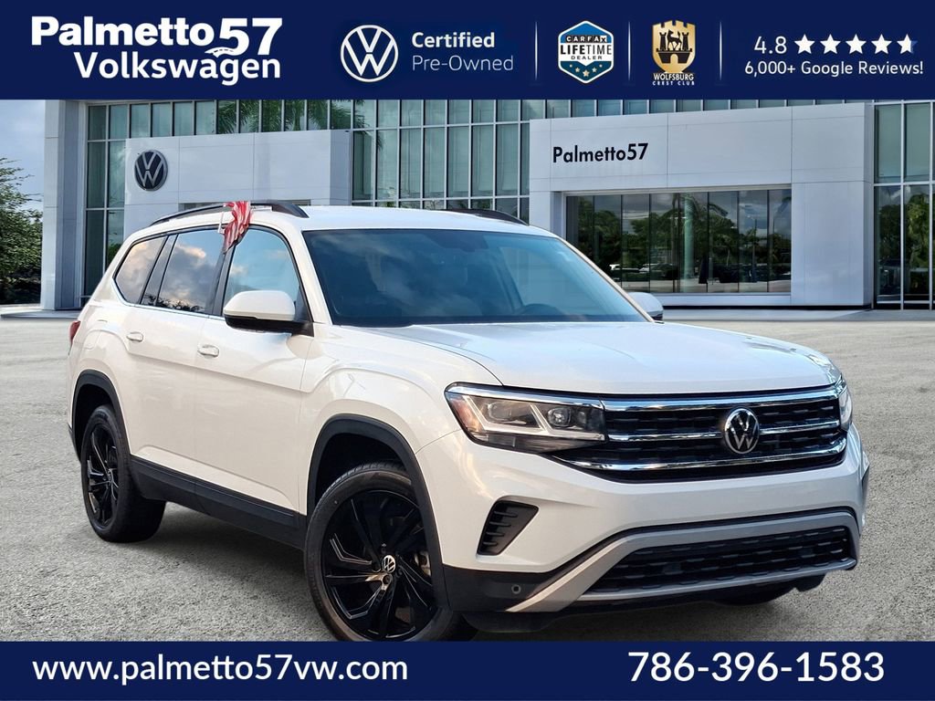 Used 2022 Volkswagen Atlas SE w/ Black Wheel Package image 1