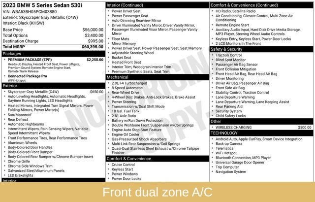 Used 2023 BMW 530i w/ Premium Package image 7