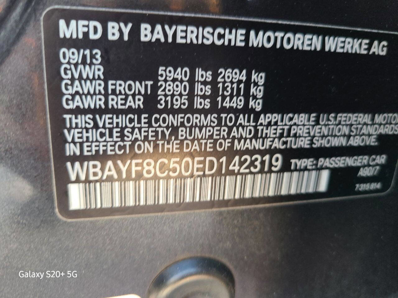 Used 2014 BMW 750Li xDrive image 37