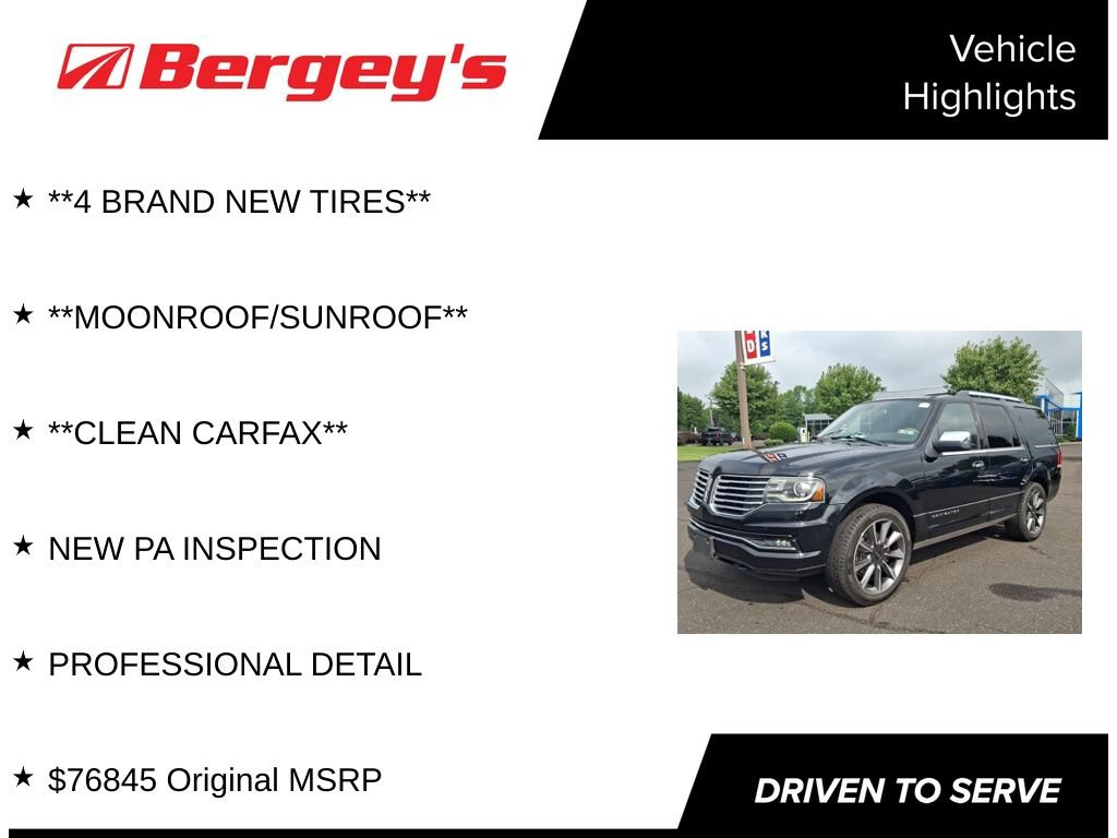 Used 2017 Lincoln Navigator Reserve AWD/4WD image 4