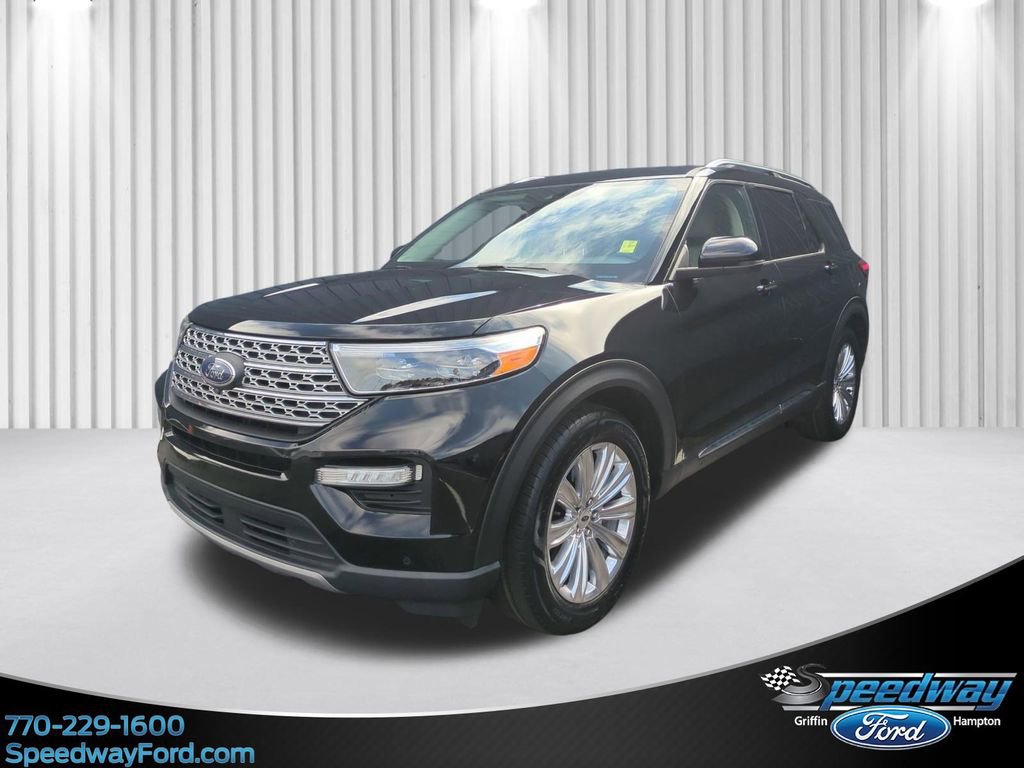 Used 2021 Ford Explorer Limited w/ Equipment Group 301A RWD image 1