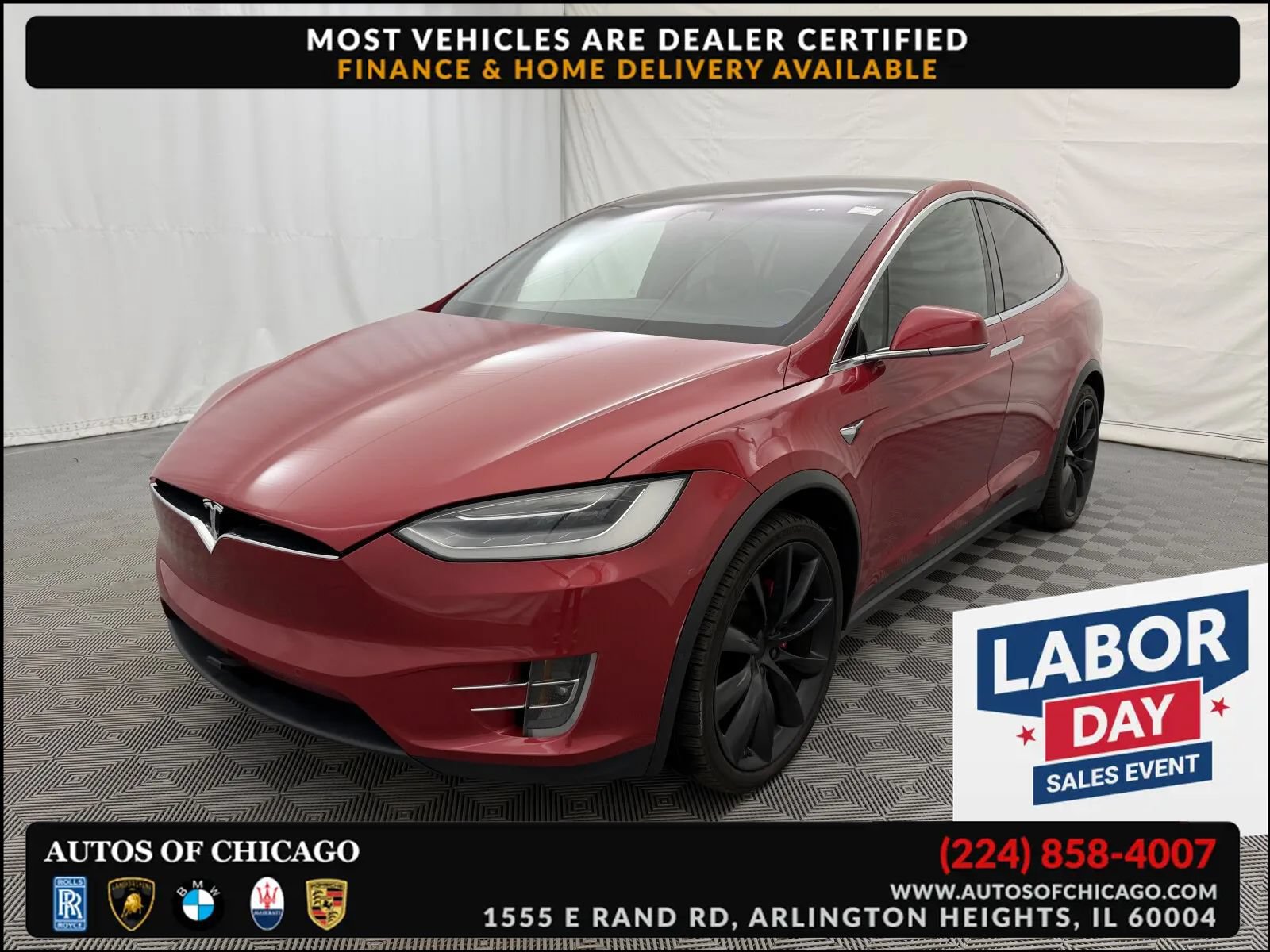 Used 2021 Tesla Model X Performance AWD/4WD image 1