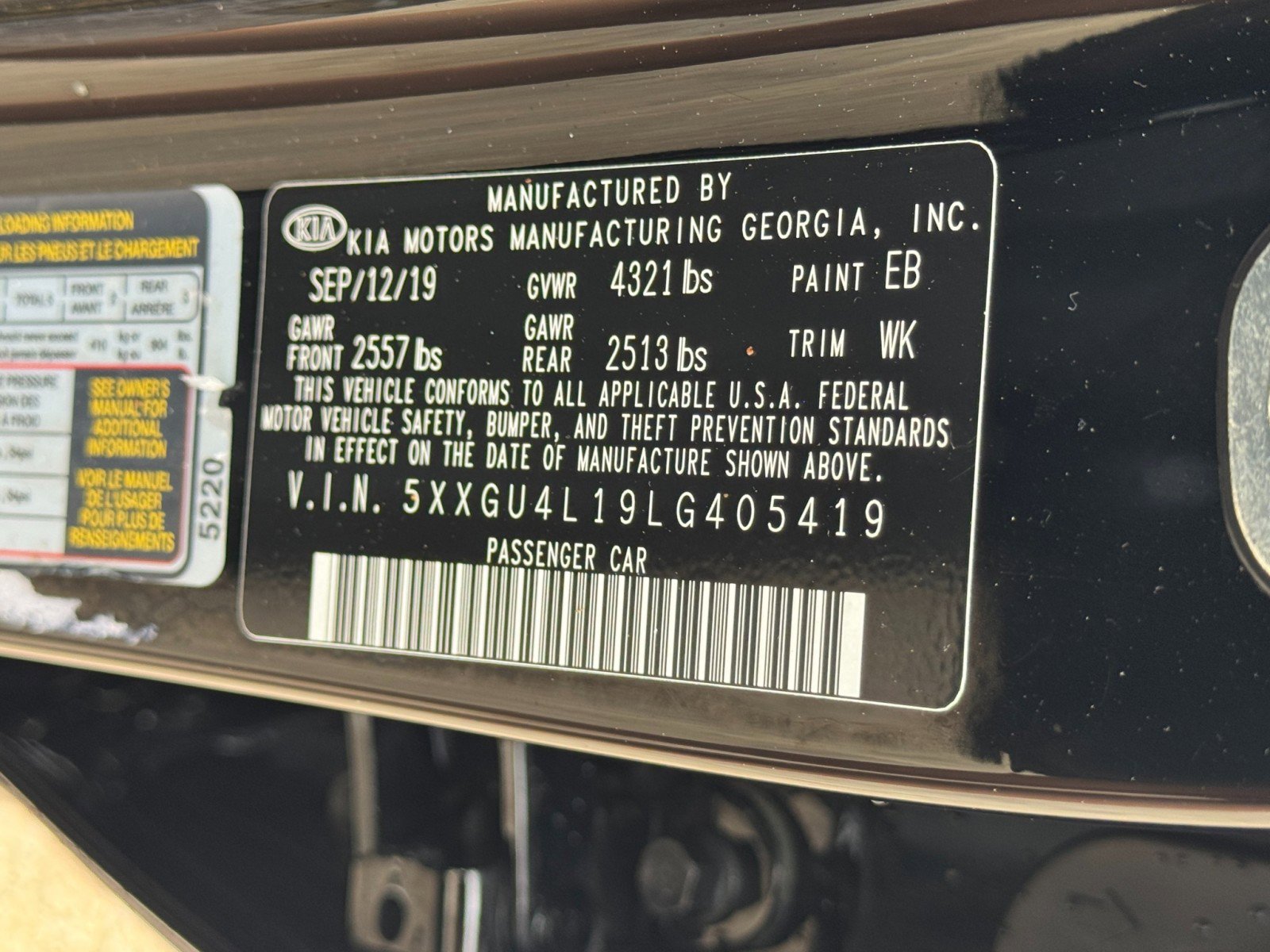 Used 2020 Kia Optima Premium FWD image 46