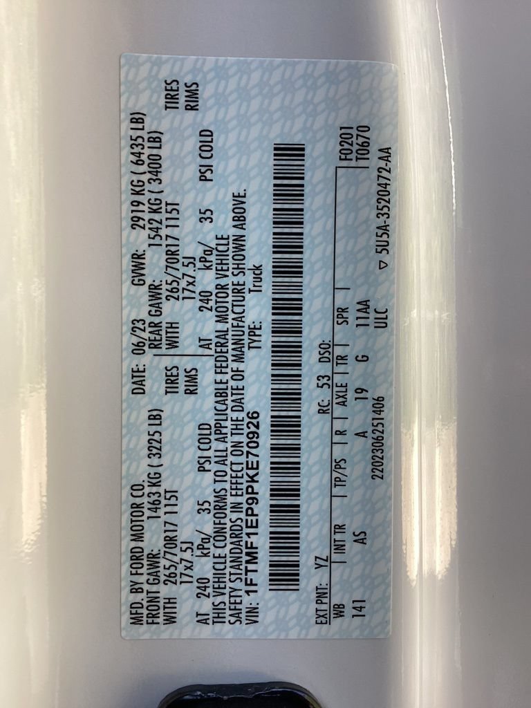 Used 2023 Ford F150 XL AWD/4WD image 65