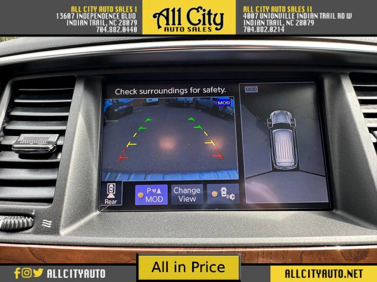 Used 2018 INFINITI QX80 4WD w/ Deluxe Technology Package image 17