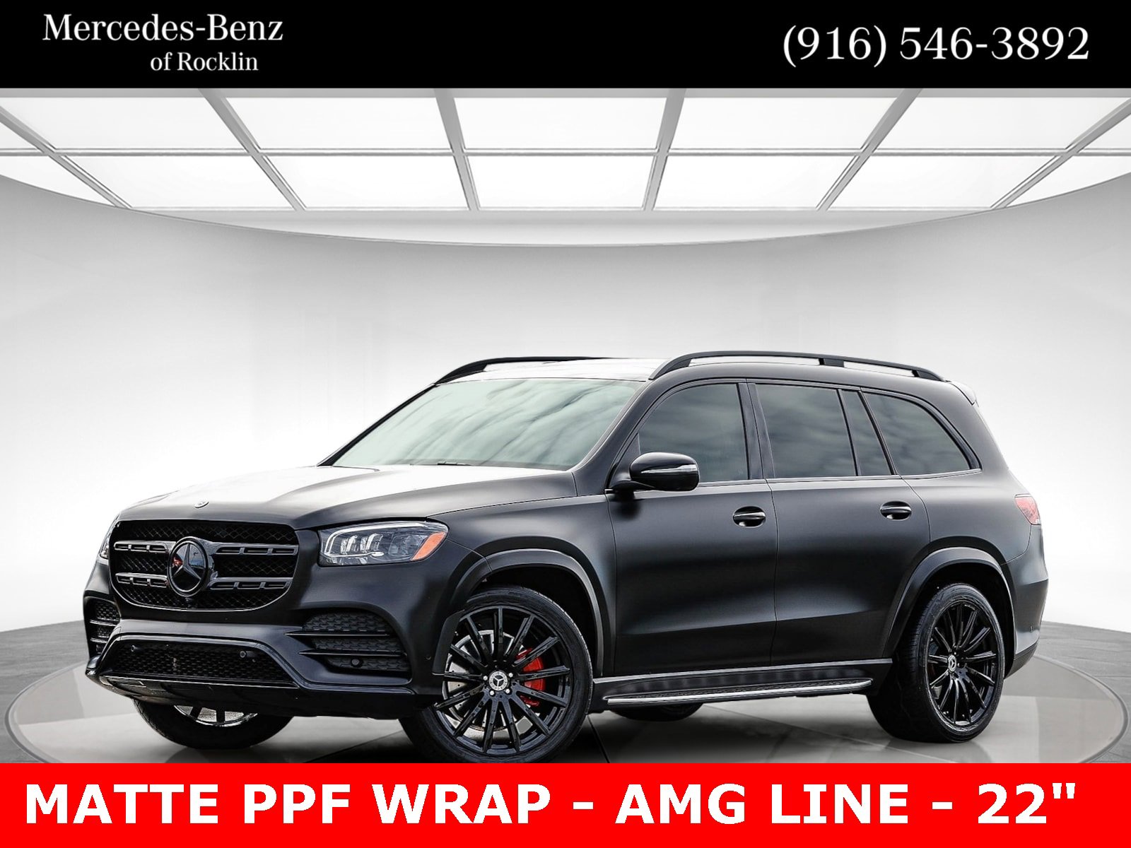 Used 2023 Mercedes-Benz GLS 450 4MATIC w/ AMG Line Exterior image 1