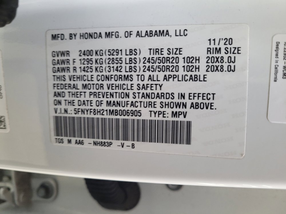 Used 2021 Honda Passport Sport image 33