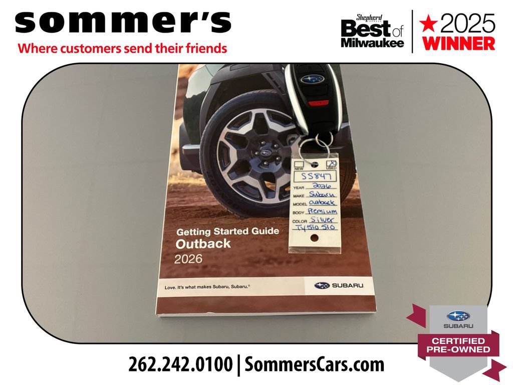 Certified 2026 Subaru Outback Premium AWD/4WD image 27