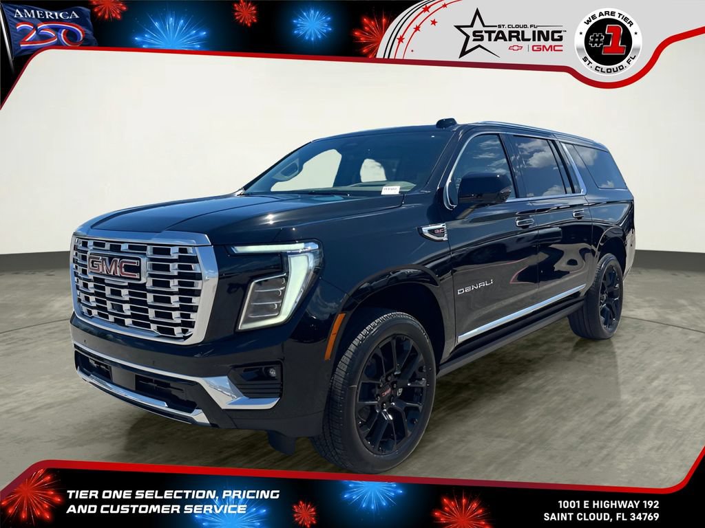 New 2026 GMC Yukon XL Denali w/ Sun & Power Step Package
