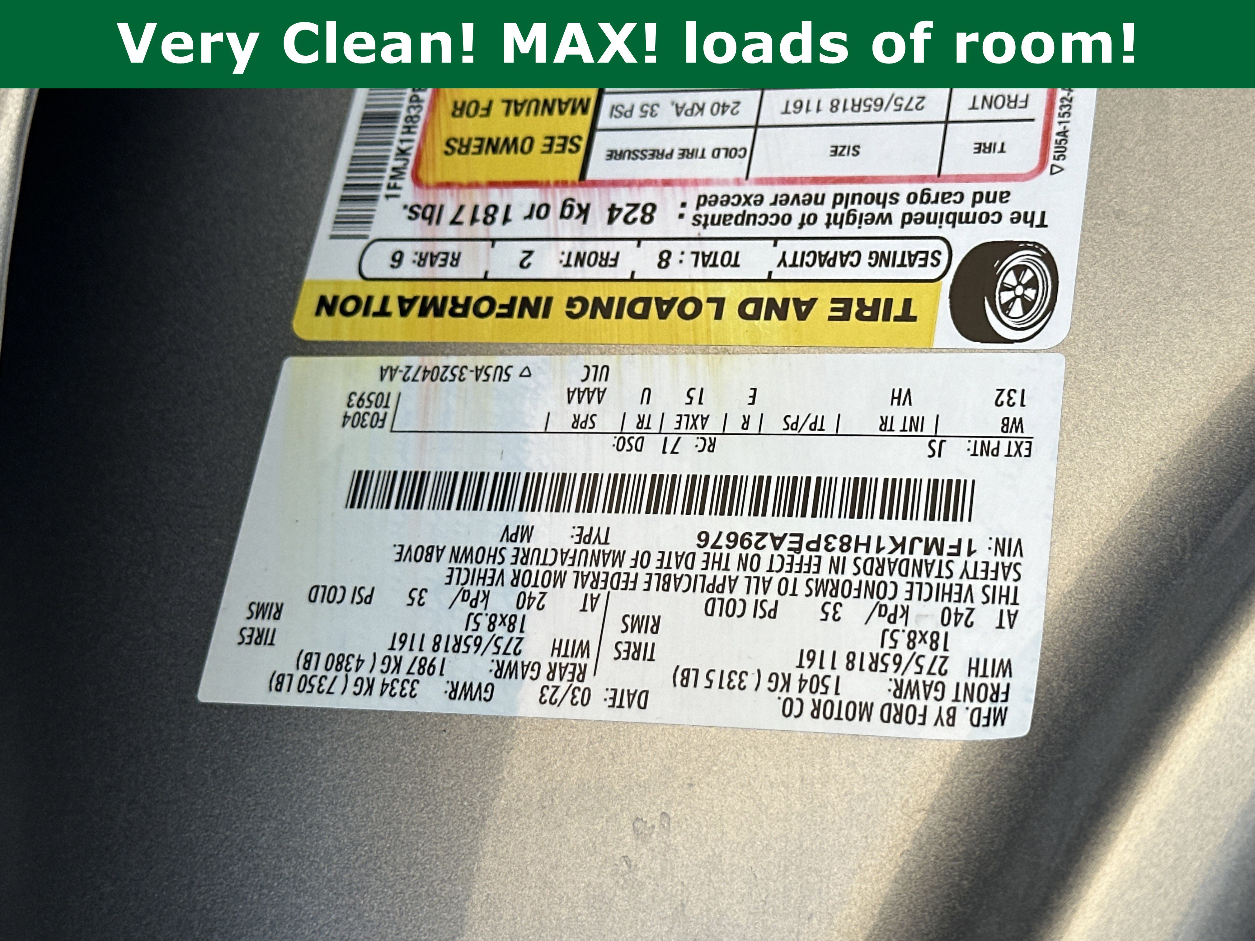 Used 2023 Ford Expedition Max XLT image 37