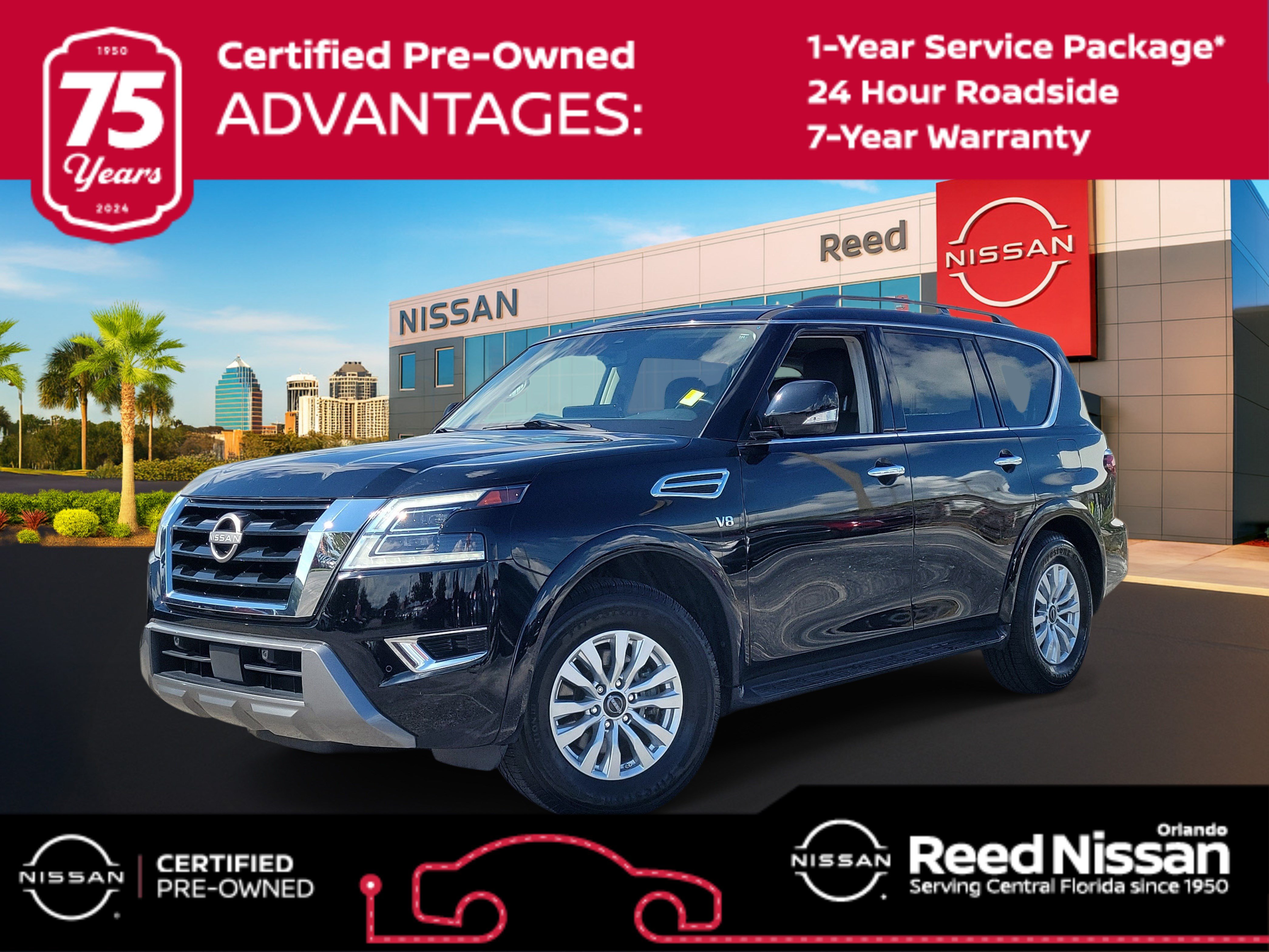 Certified 2022 Nissan Armada SV w/ Cargo Package