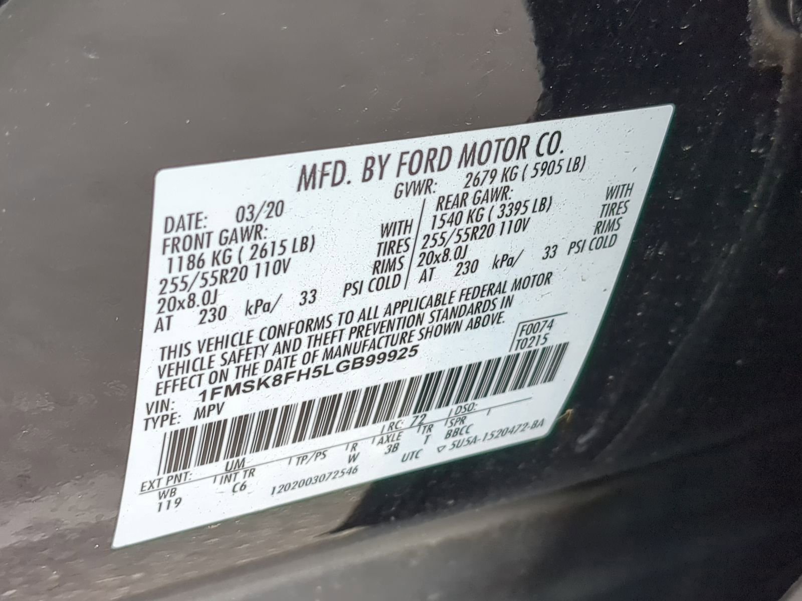 Used 2020 Ford Explorer Limited image 40