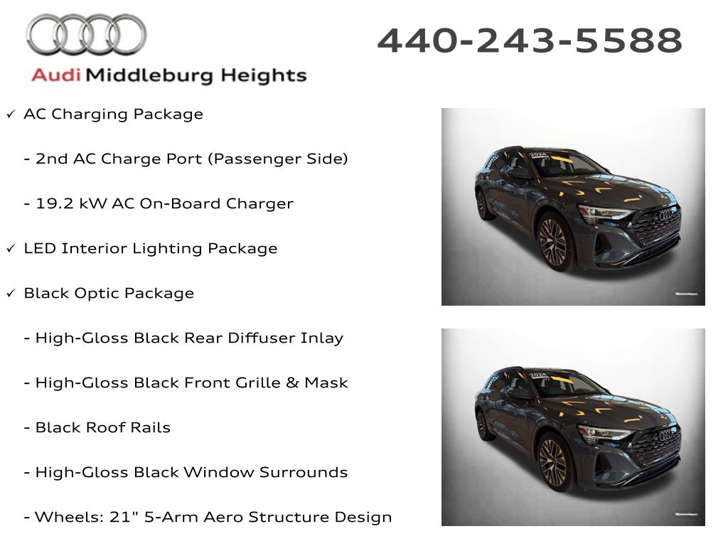 Used 2024 Audi Q8 e-tron Premium Plus AWD/4WD image 6
