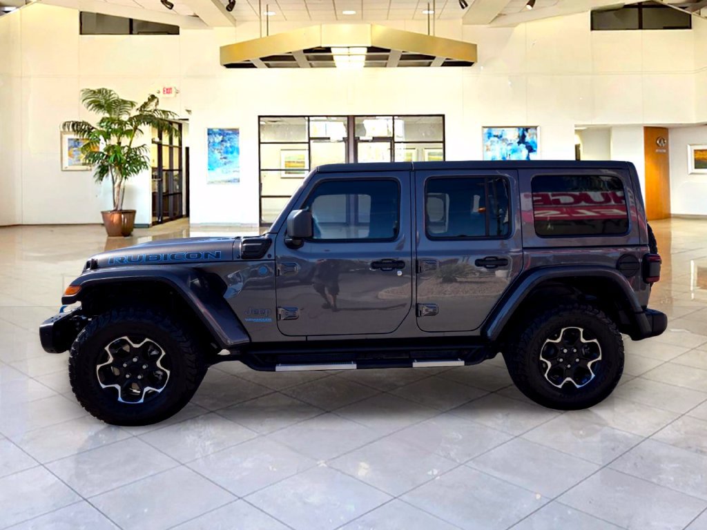 Used 2022 Jeep Wrangler Unlimited Rubicon 4xe w/ Steel Bumper Group AWD/4WD image 8