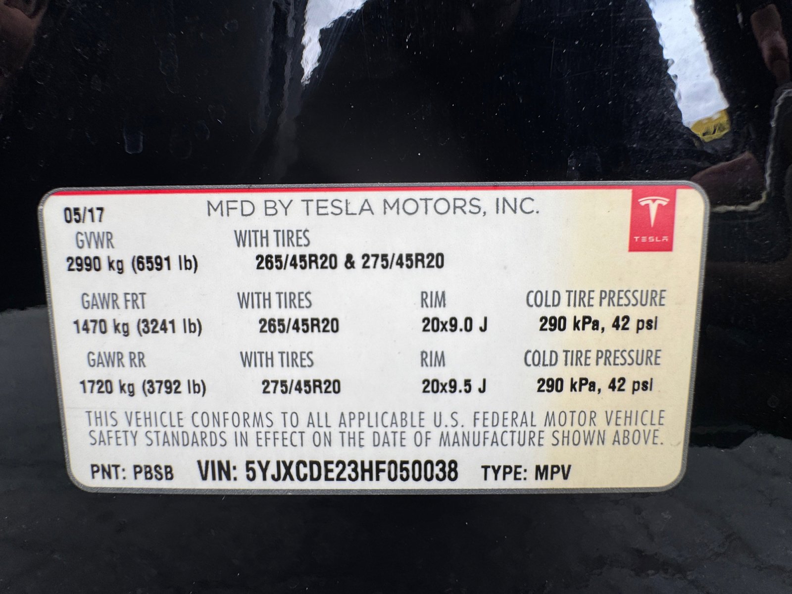 Used 2017 Tesla Model X 75D AWD/4WD image 22