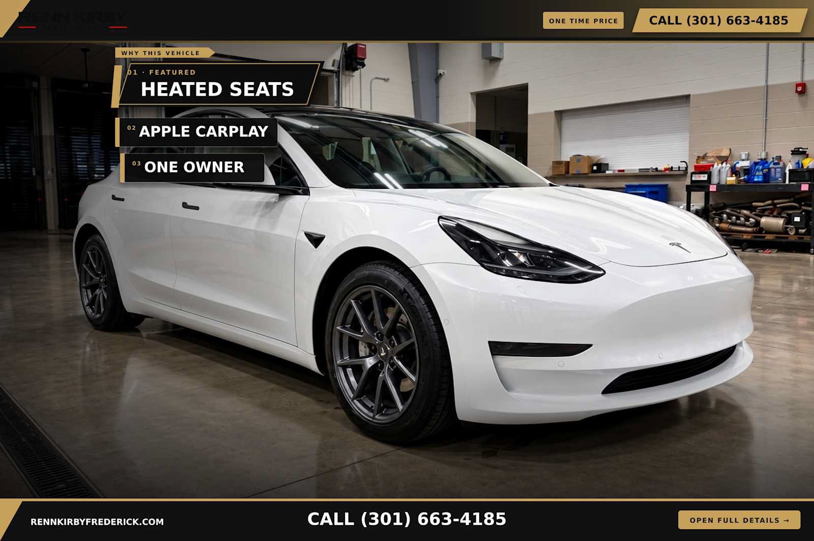 Used 2021 Tesla Model 3 Standard Range Plus RWD image 1