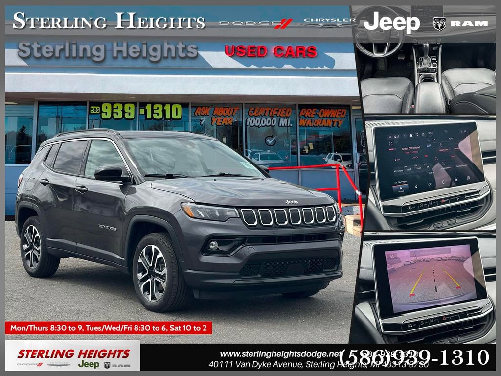 Used 2022 Jeep Compass Limited