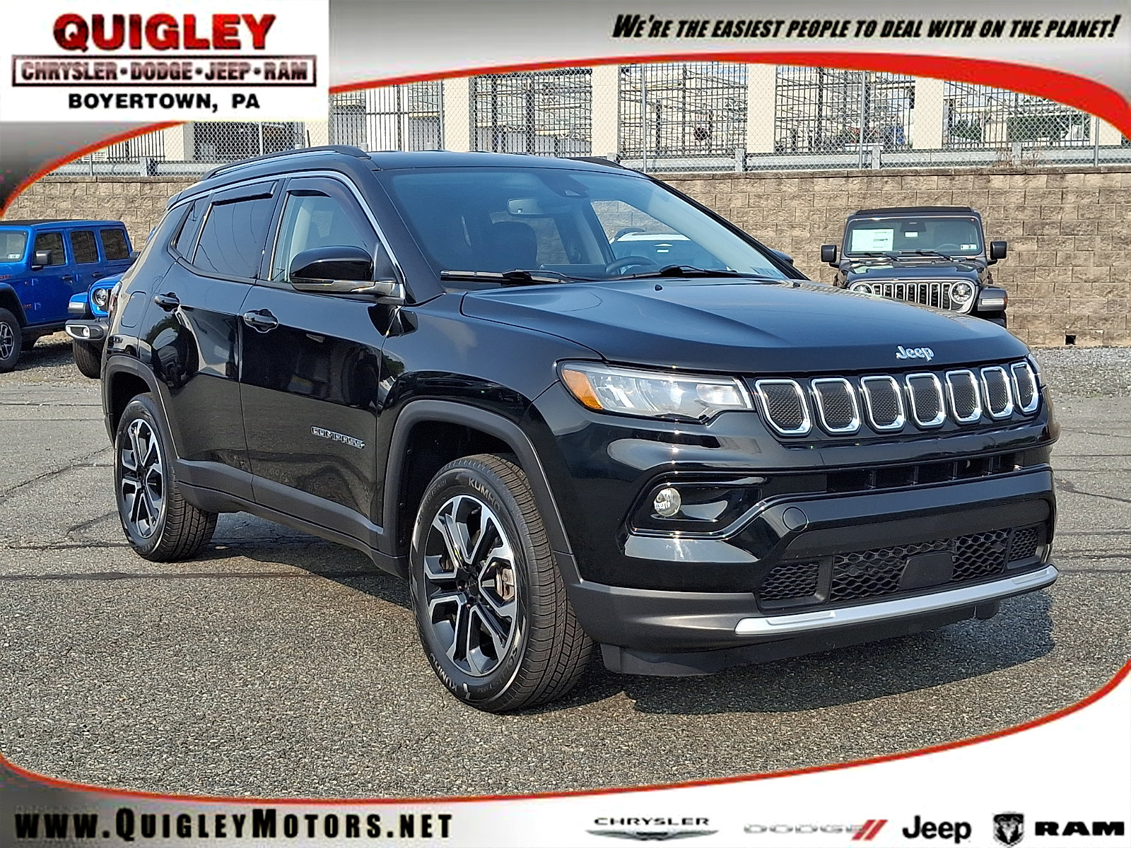 Used 2022 Jeep Compass Limited AWD/4WD image 1