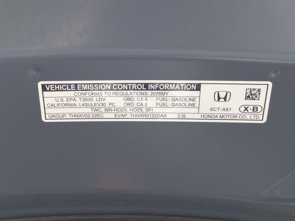 Certified 2026 Honda HR-V LX image 24