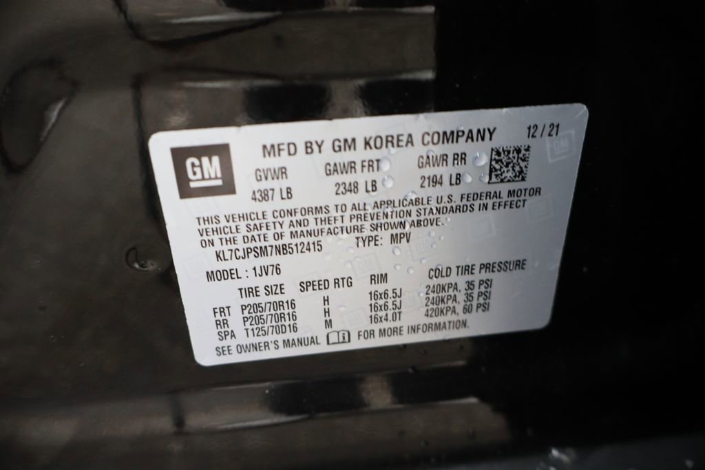Used 2022 Chevrolet Trax LT w/ Premium Seat Package AWD/4WD image 43